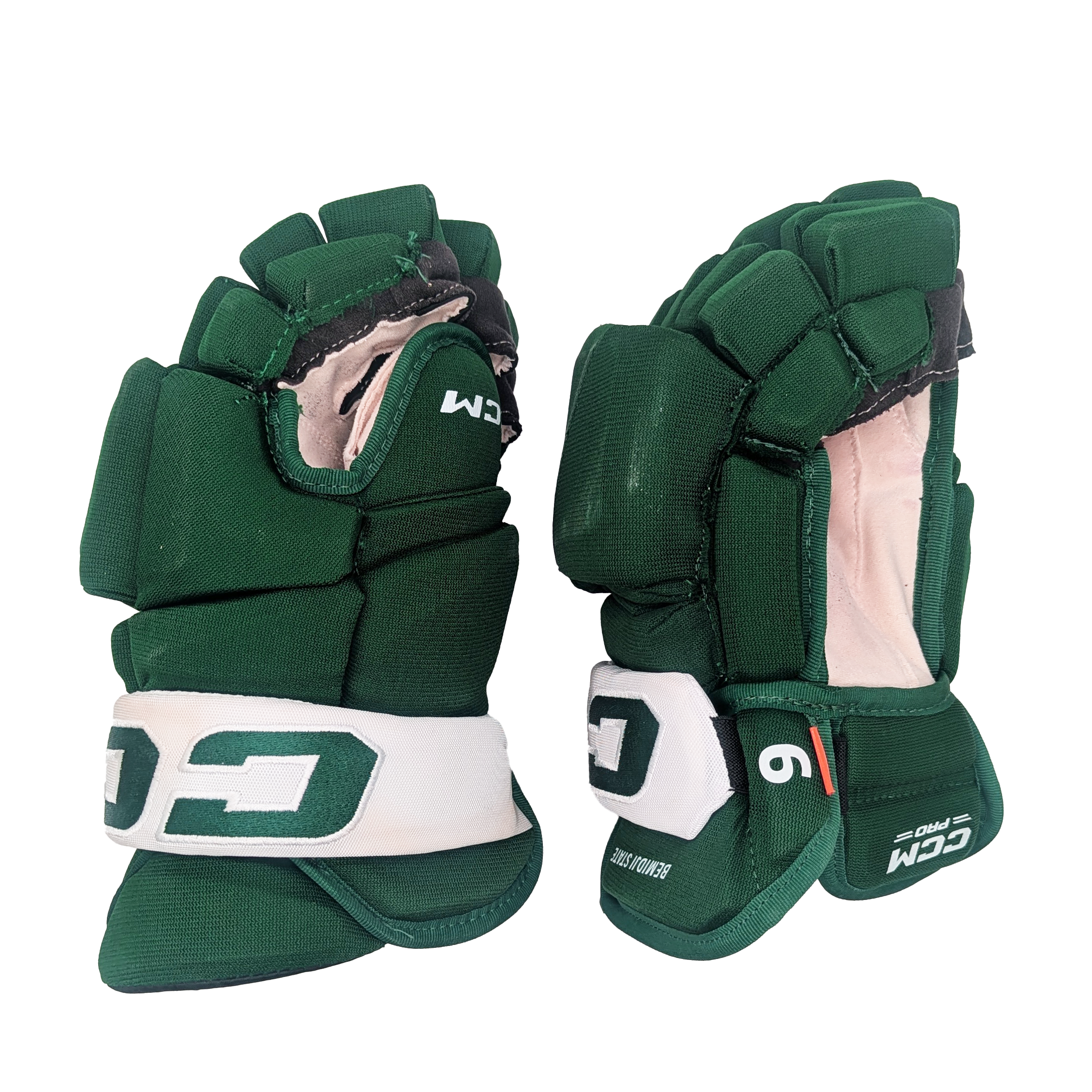 CCM HGJSPP - Gant NCAA Pro Stock (Vert/Blanc)